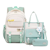 Children School bags set Girls Primary Backpack Kids school backpcak 3 pcs princess schoolbags kids mochilas escolar infantil