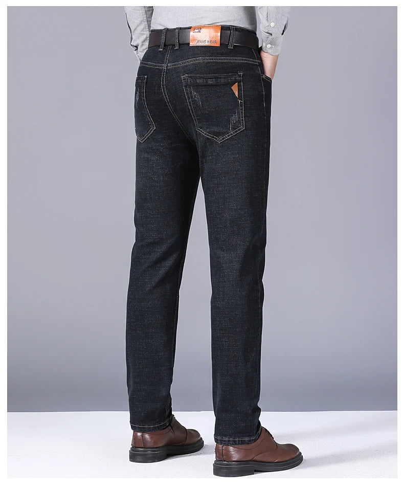 Men’s Stretch Slim Fit Straight Jeans