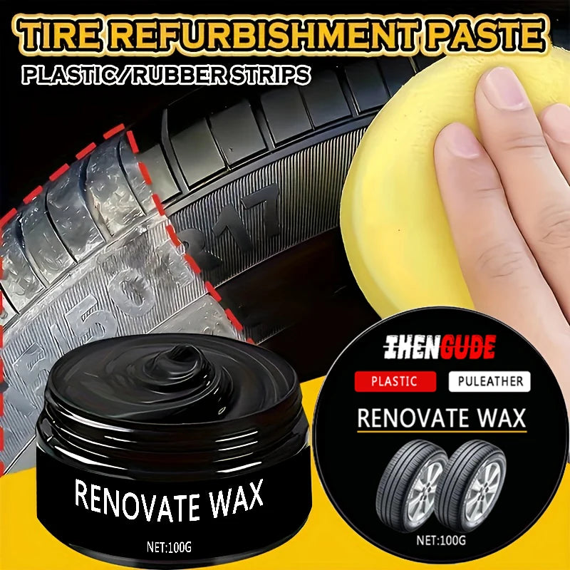 Car Interior & Exterior Care Kit – Wax & Renovation Paste 100g