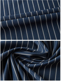 Men’s Striped Short Sleeve Shirt – Business Casual Summer