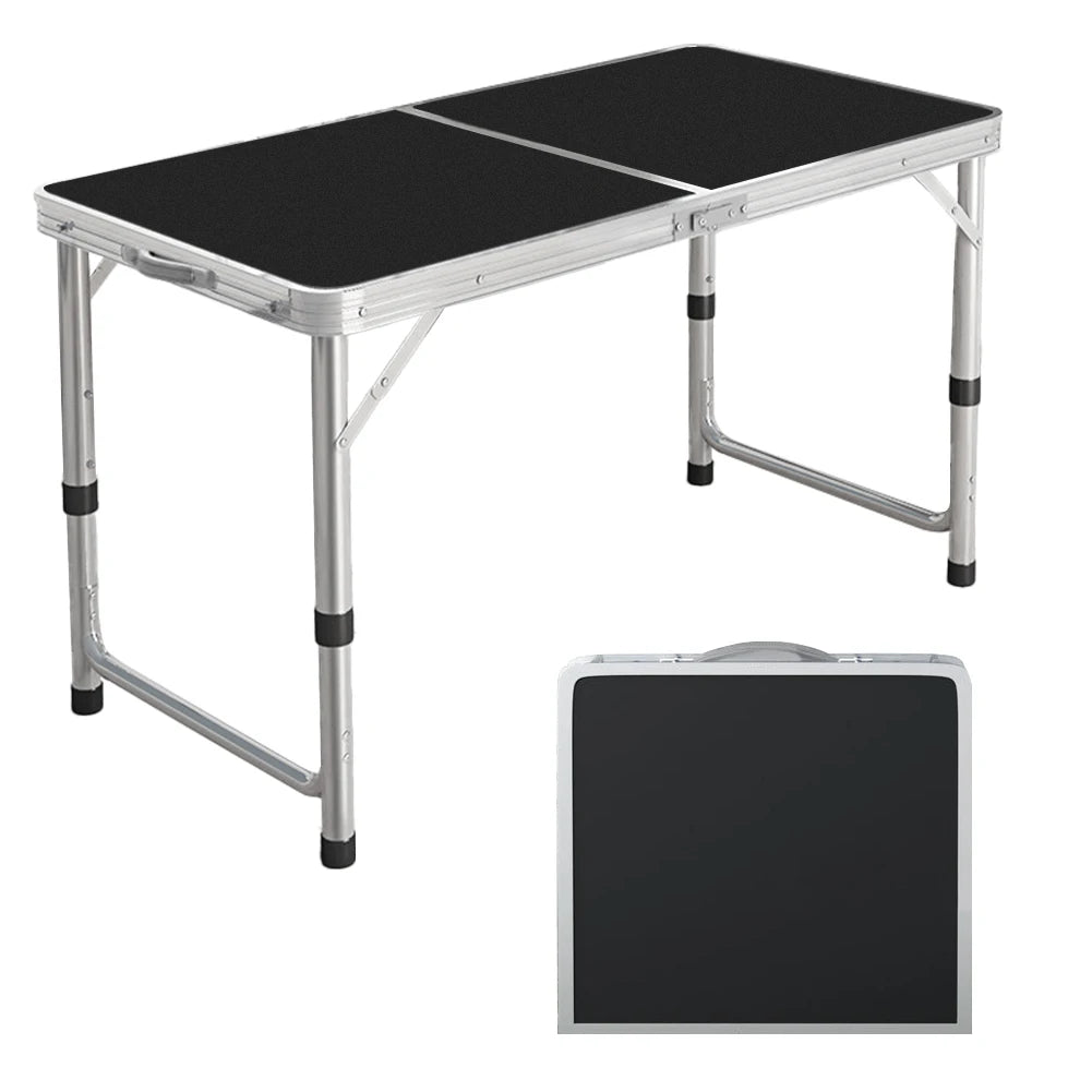 Portable Folding Camping Table with Adjustable Height
