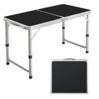 Portable Folding Camping Table with Adjustable Height