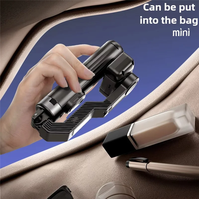 ABAC Selfie Stick Tripod with 1-Axis Gimbal Auto Balance for Smartphones