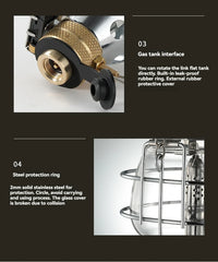 CAMPINGMOON Portable Lantern Medium Outdoor Tent Light