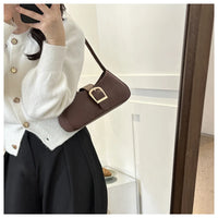 Women’s PU Leather Shoulder Bag – Vintage Soft Armpit Purse