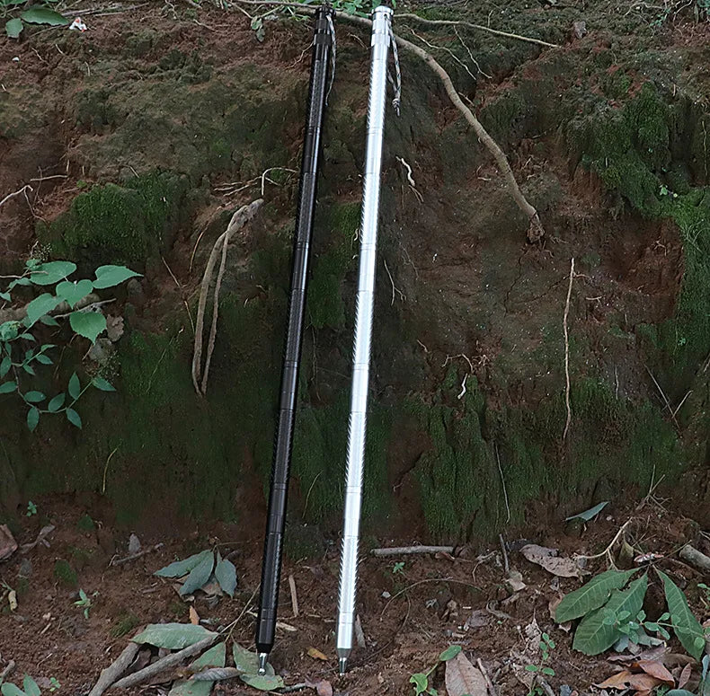 Outdoor Mountaineering Stick Multi Functional Self Defense Stick Car Mounted Tactical Mountain Camping Supplies Set Tools