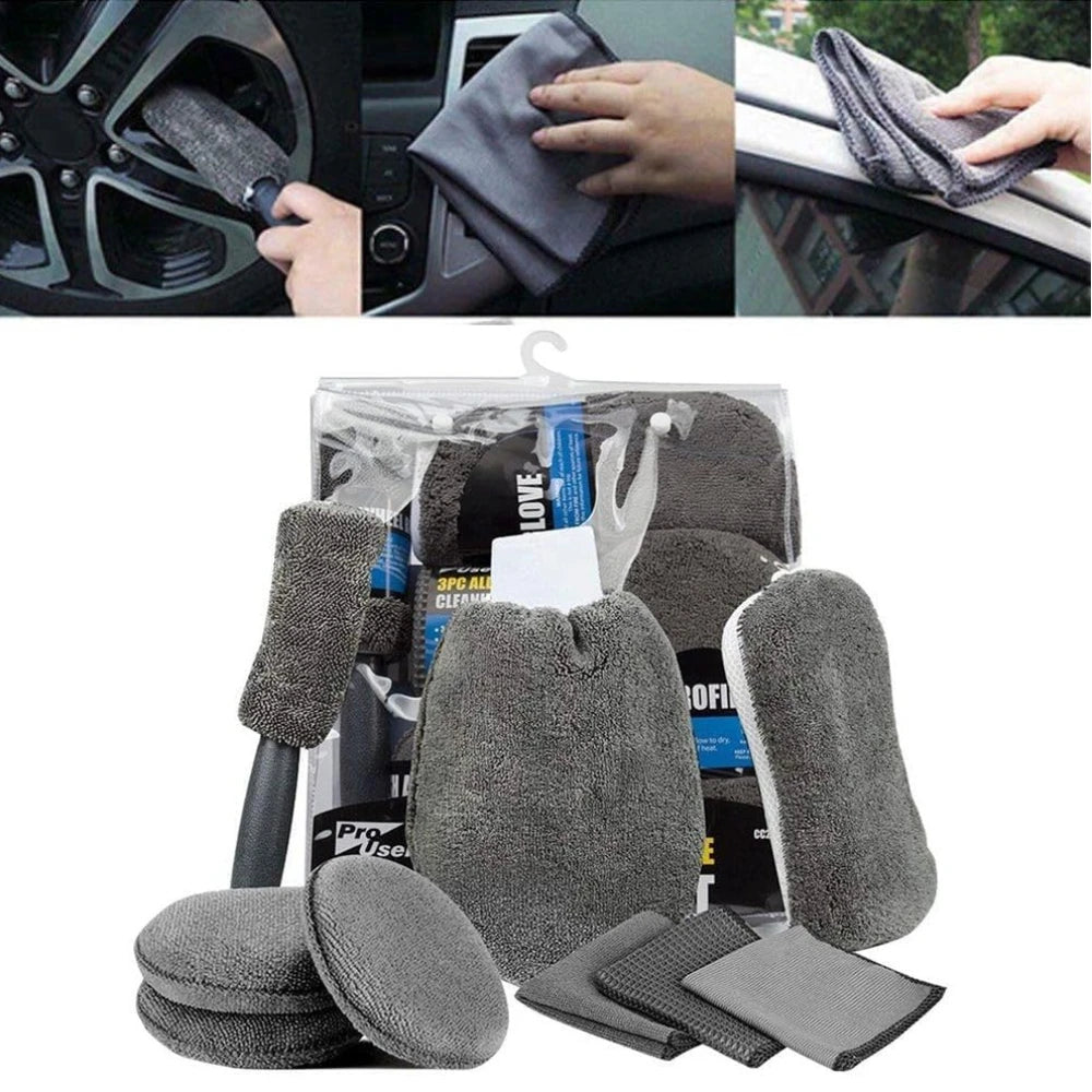 Car Detailing Kit Complete Interior & Exterior Cleaning Kit