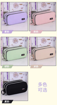 New School Supplies Back to School Essential Pencil Case, Large Capacity Stationery Organizer Student Stationery Box