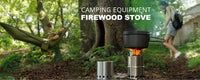 Portable Camping Wood Stove – Windproof Outdoor Furnace