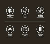 CAMPINGMOON T-4 Portable Lantern Outdoor Camping Light