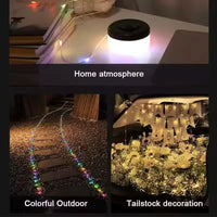 Camping Light String Waterproof USB Rechargeable LED Lights
