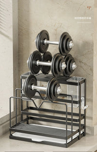 Wall-Mounted Stainless Steel Kitchen Storage Rack