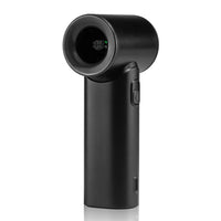 Portable Handheld Fan Turbo Strong Wind 5 Speeds Adjustable Mini Fan USB Rechargeable Personal Highspeed Fans for Travel Camping