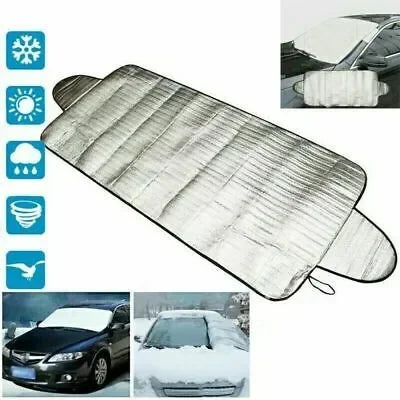 Car Accessories Car Windscreen Windshield Frost Cover Ice Snow Shield Front Protector Auto UV Protection Curtain Styling 1Pc