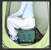 Portable Potty for Camping Folding Travel Toilet Camping Toilet Portable Toilet for Adults Car Toilet Camp Toilet Outdoor