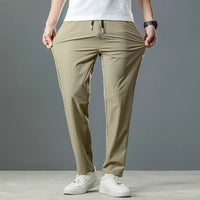 Men’s Ice Silk Stretch Business Casual Pants