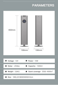 Smart WIFI Bluetooth Aroma Diffuser Machine 1500ML Essential Oils Fragrance Diffuser Home Air Freshener Electric Oasis Hotels