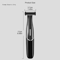 R9CD Pubic Hair Removal Trimmer for The Groin Epilator Safety Man Lady Shaving