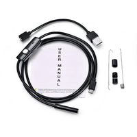 Waterproof Mini Endoscope Camera – 2M Flexible Industrial Scope