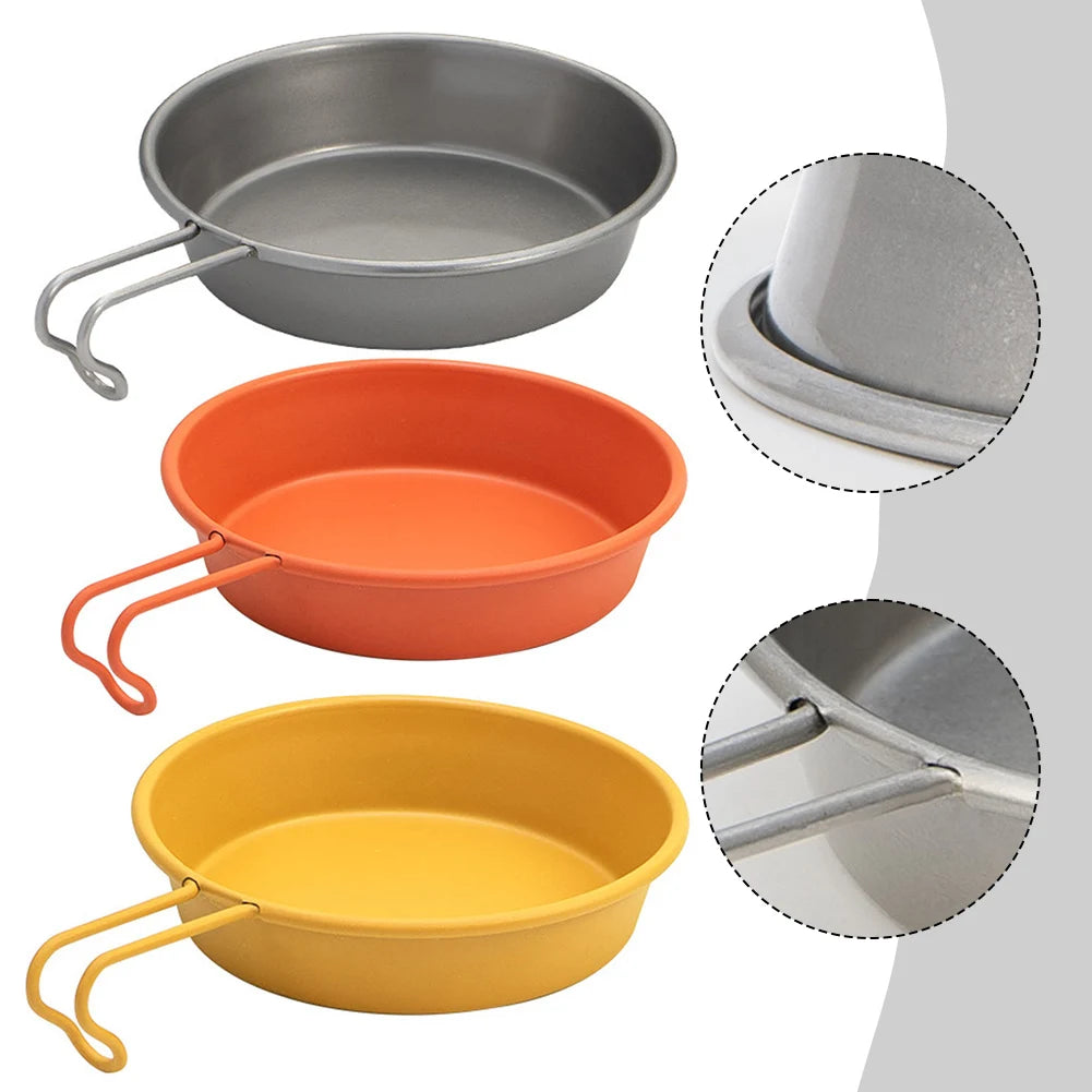 Ergonomic Camping Plate – Lightweight, Easy-Clean Outdoor Dish