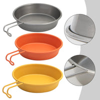 Ergonomic Camping Plate – Lightweight, Easy-Clean Outdoor Dish