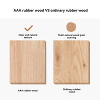 Stackable stool, modern dining table stool, natural wood, new Chinese style solid wood round stool