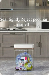 Smart Sensor Trash Bedroom Kitchen Touchless Rubbish Cans Waterproof Moisture Resistant Closed New Durable Sensor Garbage Bin