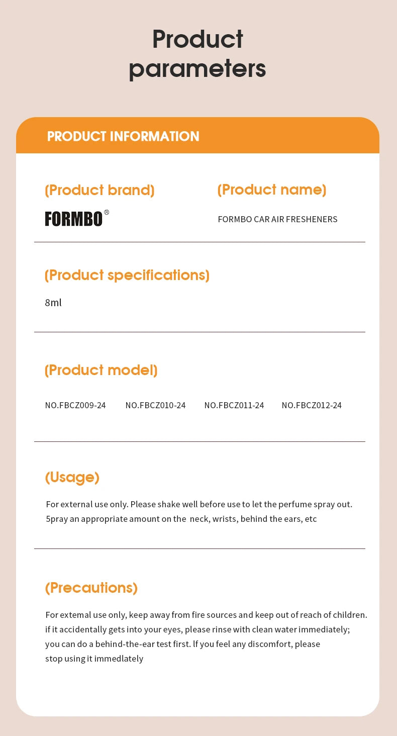 Long-Lasting Car Perfume Liquid Air Freshener