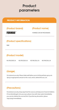 Long-Lasting Car Perfume Liquid Air Freshener