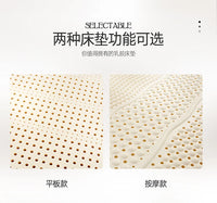 Thailand 100% natural latex mattress massage luxury mat tatami antibacterial home mattress King Queen Twin Full Size