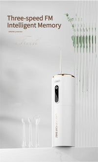 Portable Oral Irrigator – USB Rechargeable Water Flosser