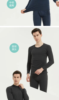 Men’s Winter Thermal Underwear Set – Warm Tops & Pants