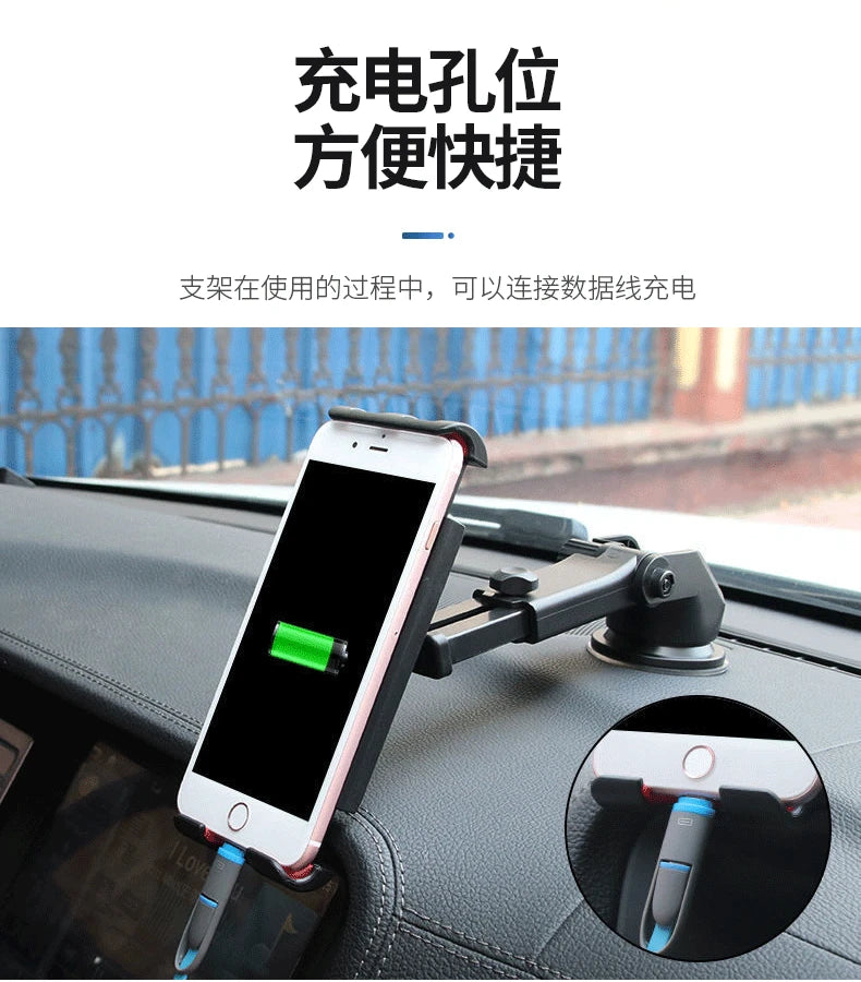 Universal 4 - 11 Inch Tablet Holder Car Tablet Bracket Mobile Phone Holder Mount Stand Rotatable for IPad Samsung Pad