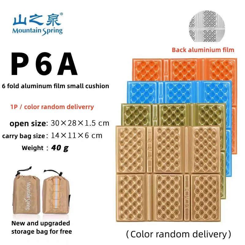 Portable Lightweight Mini Waterproof Folding Mat, Foam Sitting Pad for Outdoor Activities, Foldable Kneeling and Seat Cushion