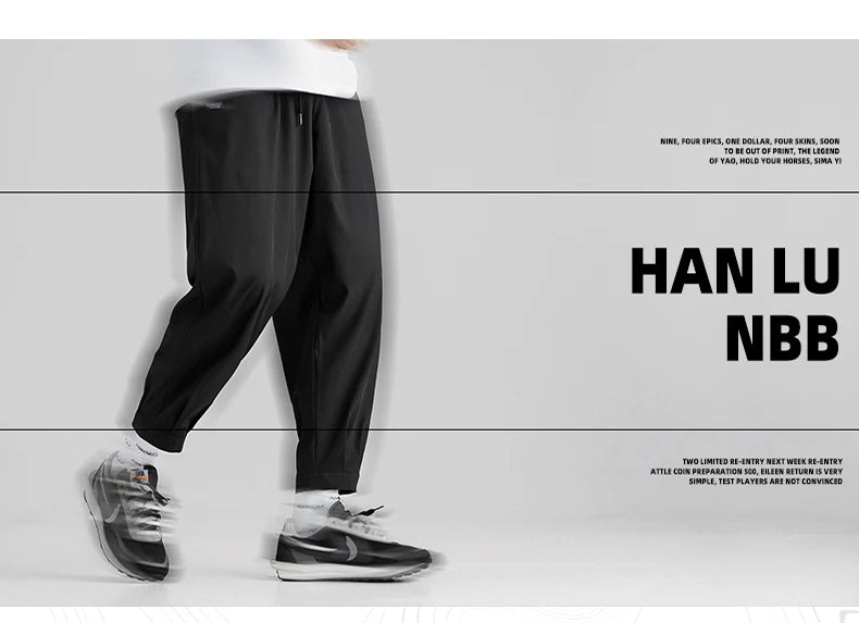 Men’s Cropped Cargo Pants – Lightweight Summer Fashion