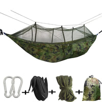 Outdoor camping mosquito net hammock swing camping furniture indoor dormitory outdoor courtyard hammock