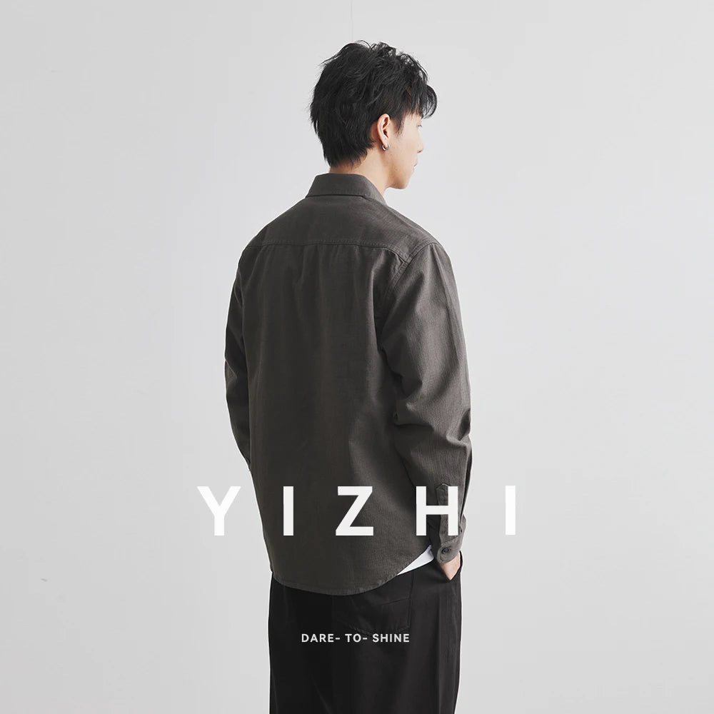 Men’s Cotton Work Shirt Jacket – Autumn Outdoor Safari Style