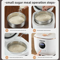 3L Smart Electric Rice Cooker Multi-Purpose Digital