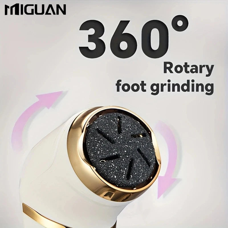 Professional Electric Callus Remover for Feet - Easy to Use, Painless, Fast Removal, Rechargeable, Gentle Exfoliator for Smooth