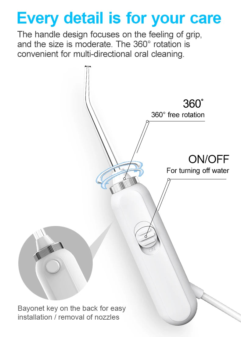 600ML Electric Oral Irrigator Water Flosser