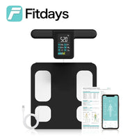 Fitdays Smart Body Fat Scale – 8-Electrode Fitness Analyzer