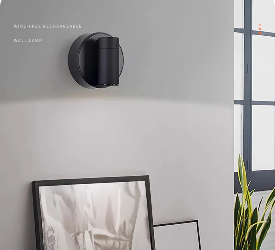 Xiaomi Youpin LED Lamp Household Magnetic Wall Lamp Wireless Rechargeable Movable No Punching Bedroom Bedside Reading Lamp NEW