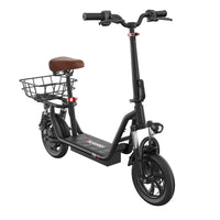 i12 Electric Scooter Foldable with Seat & Basket