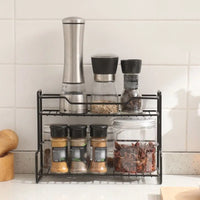Double-Layer Kitchen Organizer Shelf – Waterproof Sink Storage