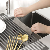 Multifunctional Kitchen Sink Organizer Dishwashing Mat