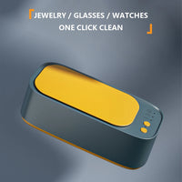 Ultrasonic High-frequency Vibration Cleaners 3 Gear 360 Degree Cleaning Machine Timing for Jewelry/Pacifier/Makeup Tool/Eyeglass