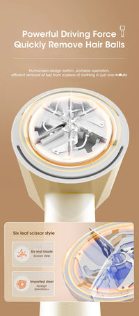 Rechargeable Electric Lint Remover for Clothes & Fabrics