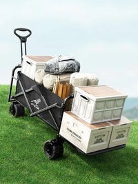 Foldable Camping Trolley – Large-Capacity Picnic Cart