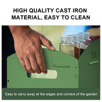 Foldable Gas Stove Windshield for Camping & BBQ