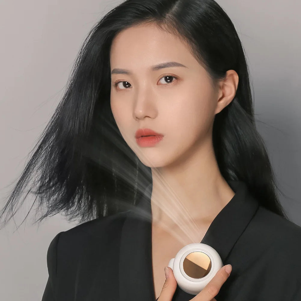 Mini Shirt Fan – Portable Rechargeable Wearable Body Cooler